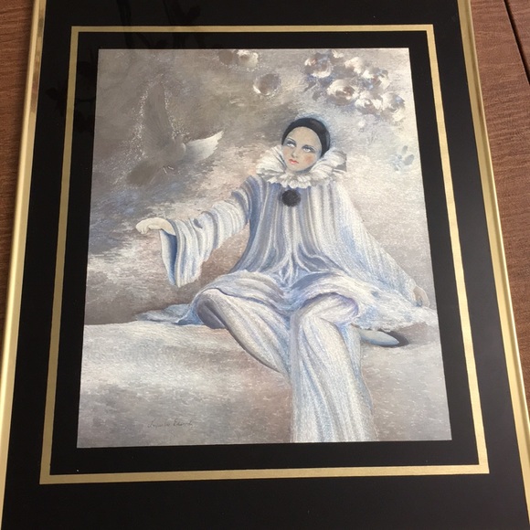 Beautiful nacreous picture of arlekine - Picture 1 of 4